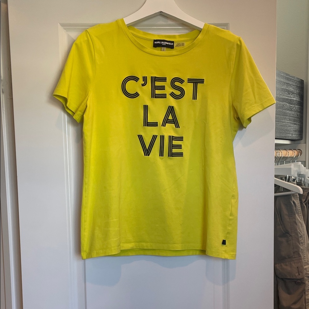 Karl Lagerfeld Vibrant Yellow Tee
